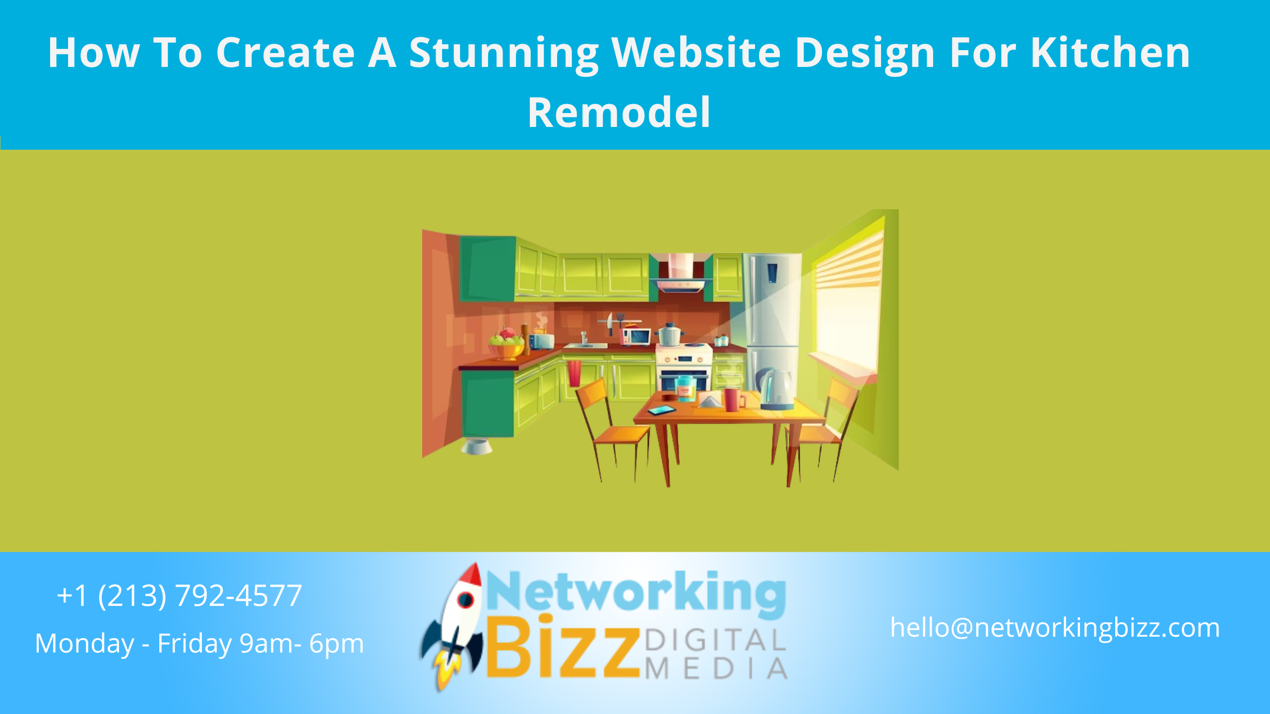 How To Create A Stunning Website Design For Kitchen Remodel