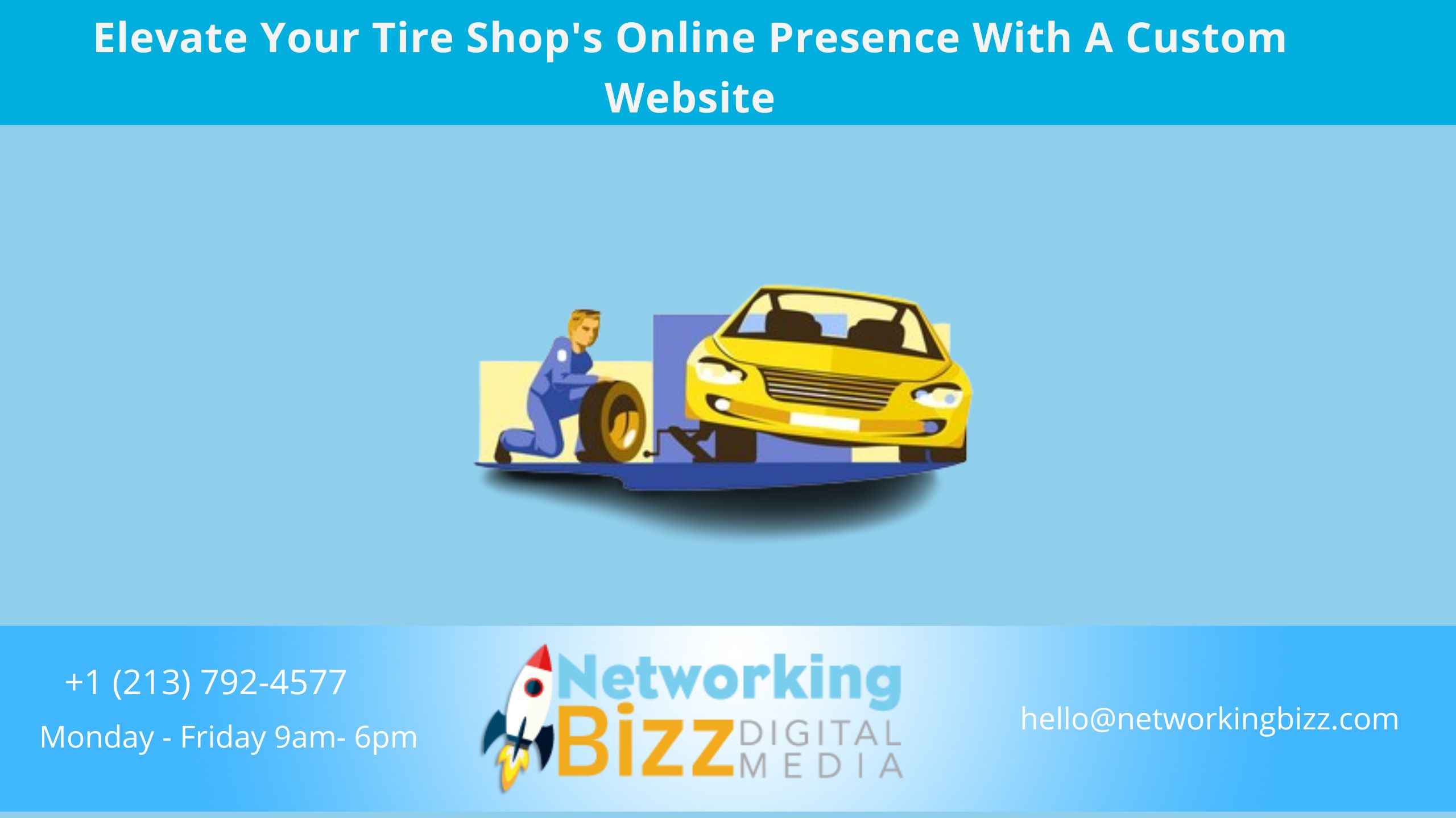 Elevate Your Tire Shop’s Online Presence With A Custom Website