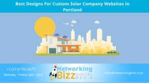 Best Designs For Custom Solar Company Websites In Portland 